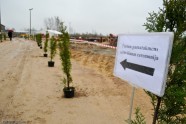 Biokoģenerācijas stacijas pamatakmens likšana Jelgavā