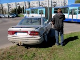 Trolejbusa un vieglā auto avārija Purvciemā - 3