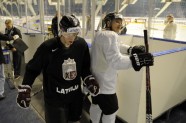 Latvijas hokeja izlases treniņš - 18
