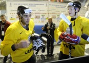Latvijas hokeja izlases treniņš 7.maijs - 4