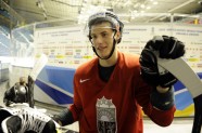 Latvijas hokeja izlases treniņš 7.maijs - 19