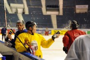 Latvijas hokeja izlases treniņš 7.maijs - 23