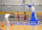 Latvijas sieviešu basketbola izlases treniņš - 1