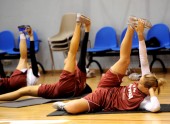 Latvijas sieviešu basketbola izlases treniņš - 18