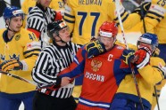 PČ hokejā: Zviedrija - Krievija