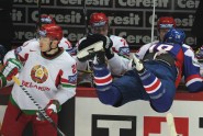 PČ hokejā: Slovākija - Baltkrievija