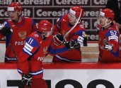PČ hokejā: Krievija - Čehija
