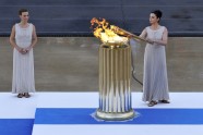 Olimpiskās lāpas nodošanas ceremonija - 3