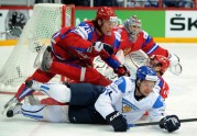 PČ hokejā: Somija - Krievija