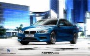'BMW M3' datorilustrācijas