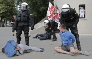 Euro 2012: Nekārtības Varšavā