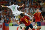 EURO 2012: Portugāle - Spānija