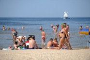Vasaras karstākā diena Majoru pludmalē - 1