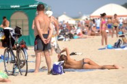 Vasaras karstākā diena Majoru pludmalē - 3
