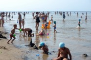 Vasaras karstākā diena Majoru pludmalē - 4