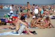 Vasaras karstākā diena Majoru pludmalē - 20