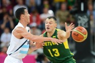 Londonas 2012 basketbols: Lietuva - Argentīna