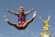 Cheerleader in Olympic