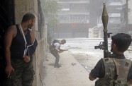 Sīrijas cīnītāji pret Asadu Alepo  - 18