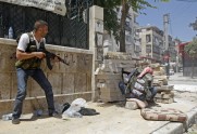 Sīrijas cīnītāji pret Asadu Alepo  - 19