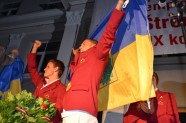 Tūkstošiem valmieriešu sveic divkārtējo olimpisko čempionu Māri Štrombergu - 21