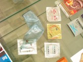  контрацепции, как выставочные экспонаты