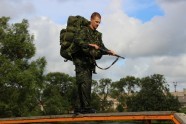 Otrā diena.  20.militārās sacensības „Zemessardzes patruļa 2012”