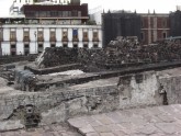 Развалины древнего Теночтитлана. Мехико