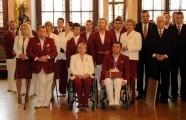 Olimpieši viesojas Saeimā un pie valsts prezidenta - 13