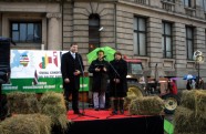 Baltijas lauksaimnieku protesta akcija ar traktoru - 8