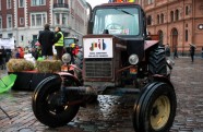 Baltijas lauksaimnieku protesta akcija ar traktoru - 21
