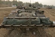 Izraēlas karavīri pie Gazas robežas - 2