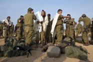 Izraēlas karavīri pie Gazas robežas - 9