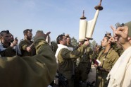 Izraēlas karavīri pie Gazas robežas - 11