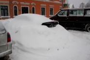 mašīna sniegā jeb vāciešu pamestā mašīna Ventspilī