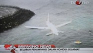 Lidmašīnas iegāšanās Bali jūrā Indonēzijā - 1