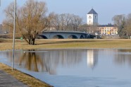 Ūdens līmenis Jelgavā kāpj
