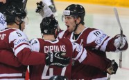 PČ hokejā: Latvija - Slovākija