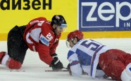 PČ hokejā: Austrija - Krievija - 5