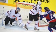 PČ hokejā: Slovākija - ASV - 1