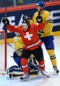 PČ hokejā: Šveice - Zviedrija 