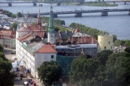 Deg Rīgas pils