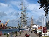 The Tall Ships Race 2013 . dalībnieki Ventspils ostā