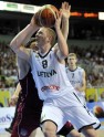 EČ basketbolā U-18 izlasēm: Latvija - Lietuva - 13