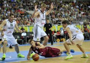 EČ basketbolā U-18 izlasēm: Latvija - Lietuva - 15