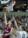 EČ basketbolā U-18 izlasēm: Latvija - Lietuva - 17