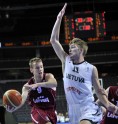 EČ basketbolā U-18 izlasēm: Latvija - Lietuva - 23