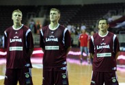 Pārbaudes spēle basketbolā: Latvija - Krievija - 22