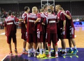 Pārbaudes spēle basketbolā: Latvija - Krievija - 23