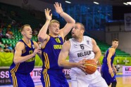 EČ basketbolā: Ukraina - Beļģija